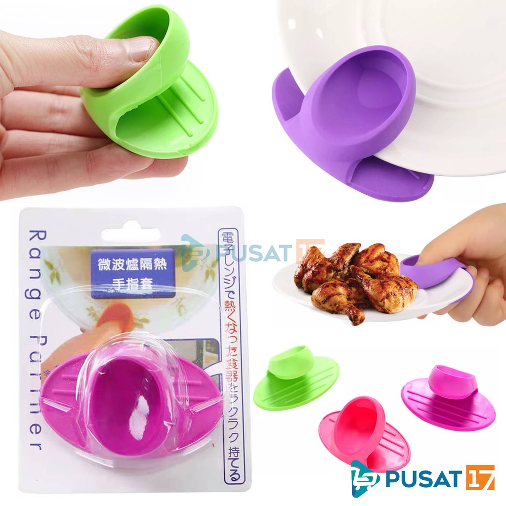 SILICONE JARI ANTI PANAS / KLIP PELINDUNG TANGAN / SILIKON JARI