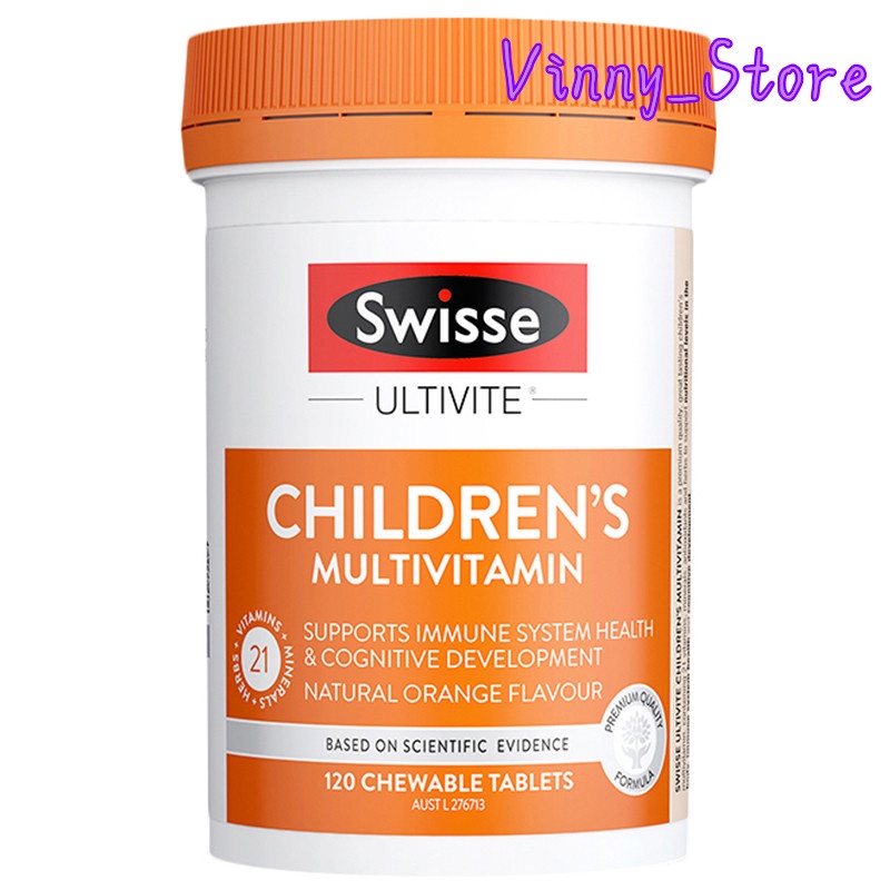 Swisse Children's Ultivite Multivitamin ( 120 Capsules ) Shopee Singapore