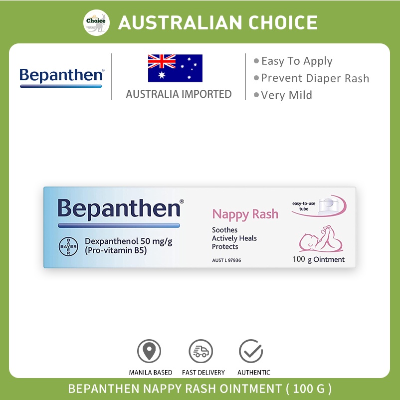 Bepanthen Nappy Rash Ointment 100g | Shopee Singapore