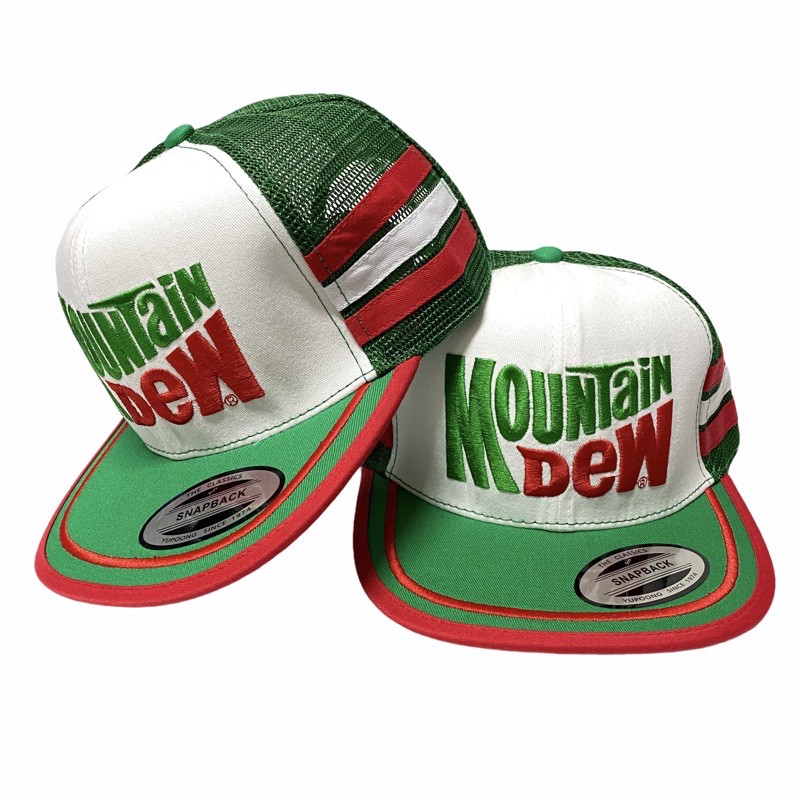 Mountain dew trucker hat on sale