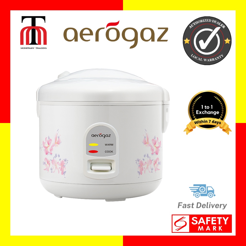 Aerogaz 1.8L Rice Cooker (AZ-1800RC) | Shopee Singapore
