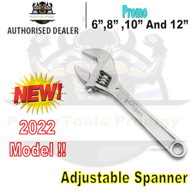 ADJUSTABLE SPANNER WRENCH 6 INCH 8 INCH 10 INCH AND 12 INCH WIDE JAR OPENING SPANNAR