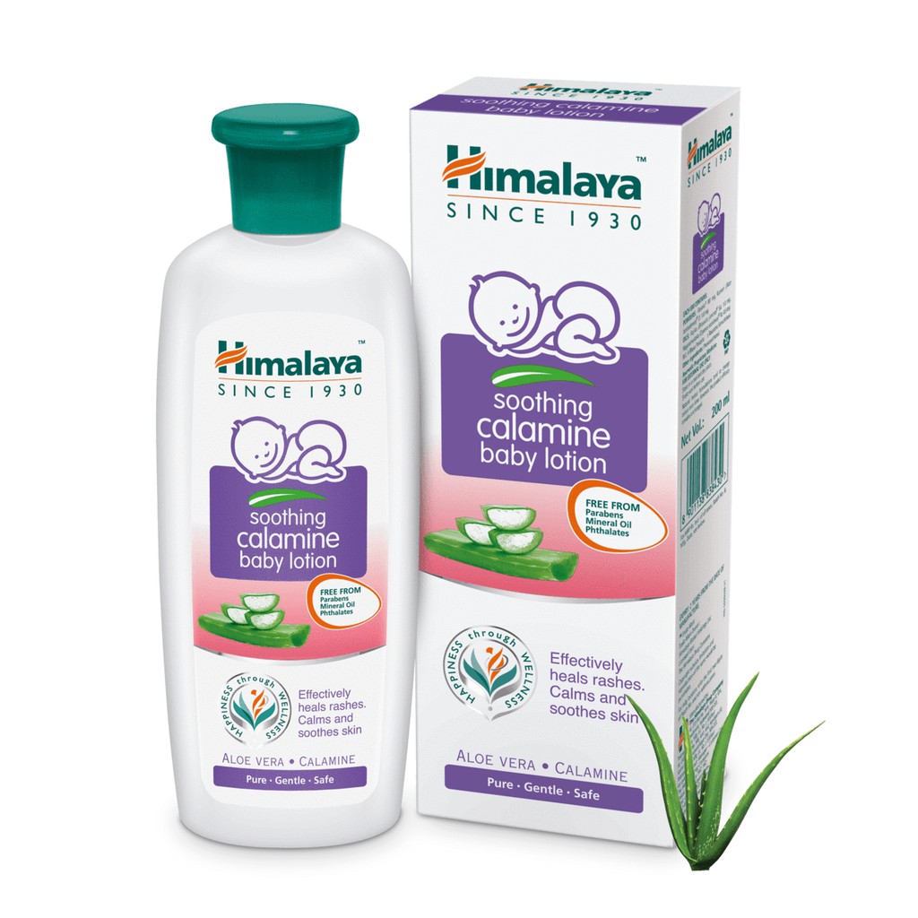 (exp 06/24) Himalaya Soothing Calamine Baby Lotion, 100ml Effectively
