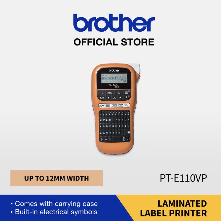 Brother PT-E110VP Label Printer | Shopee Singapore