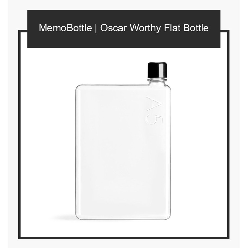 MemoBottle 100% Authentic Reusable Flat Water Bottle From Australia ...