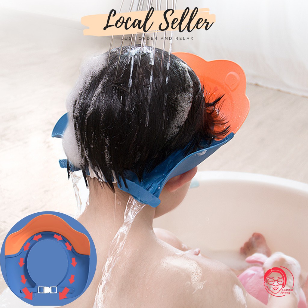 Baby Shampoo Eye Shield Bath Face Shield Bathing Aid No Tears