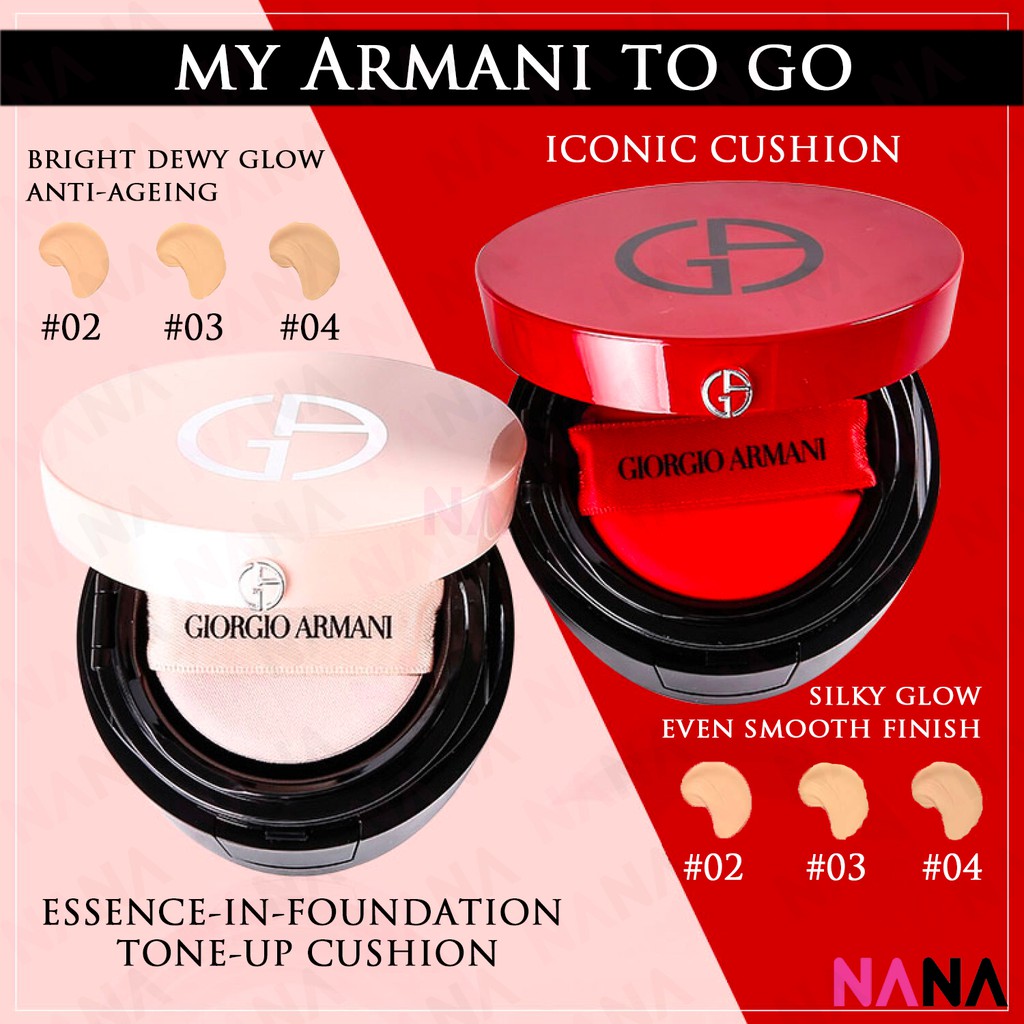 Giorgio armani 2025 cushion foundation pink