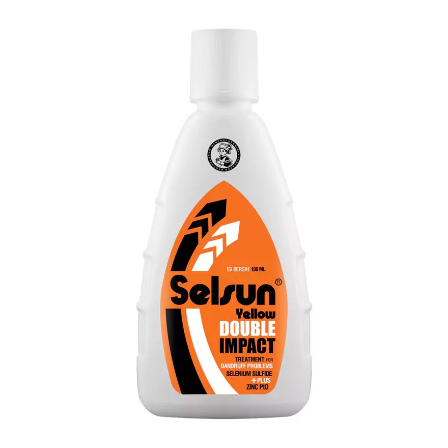 Selsun Yellow Double Impact Shampoo 100ml - Gambar 3