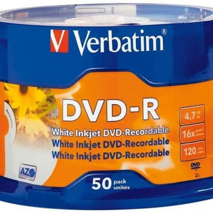 Verbatim DVD-R printable 43533 | Shopee Singapore