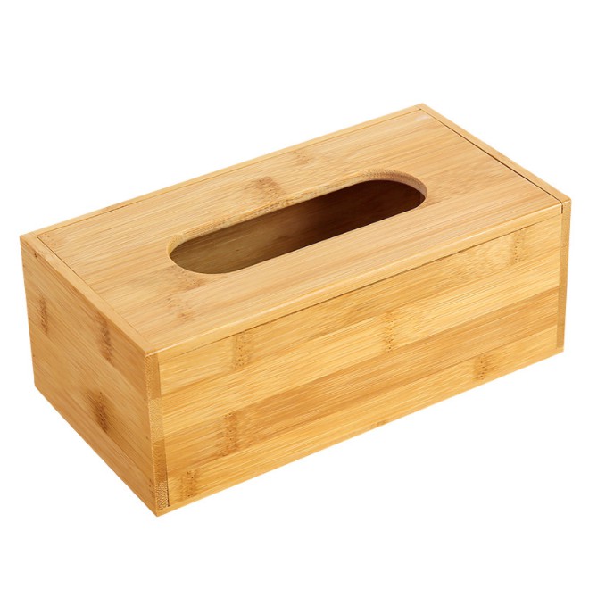 Singapore Wooden Tissue Holder Bamboo Wooden Tissue Box for Home Office