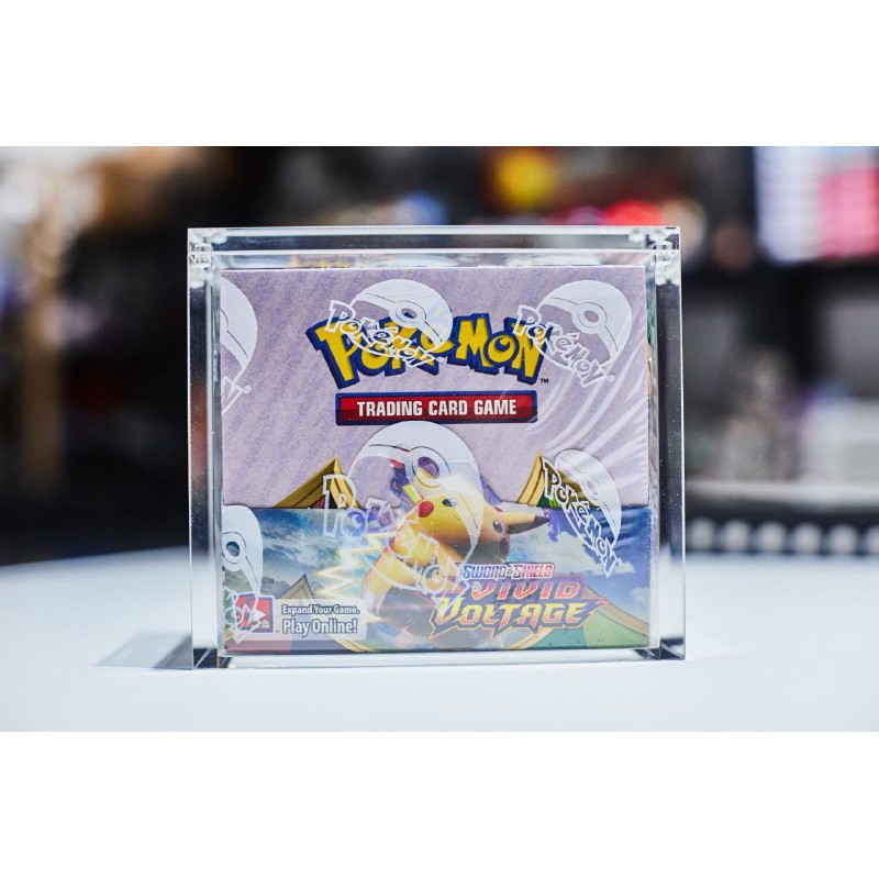 pokemon team up booster box case Pokemon - Sword & Shield - Vivid Voltage - Half Booster Box main image 0