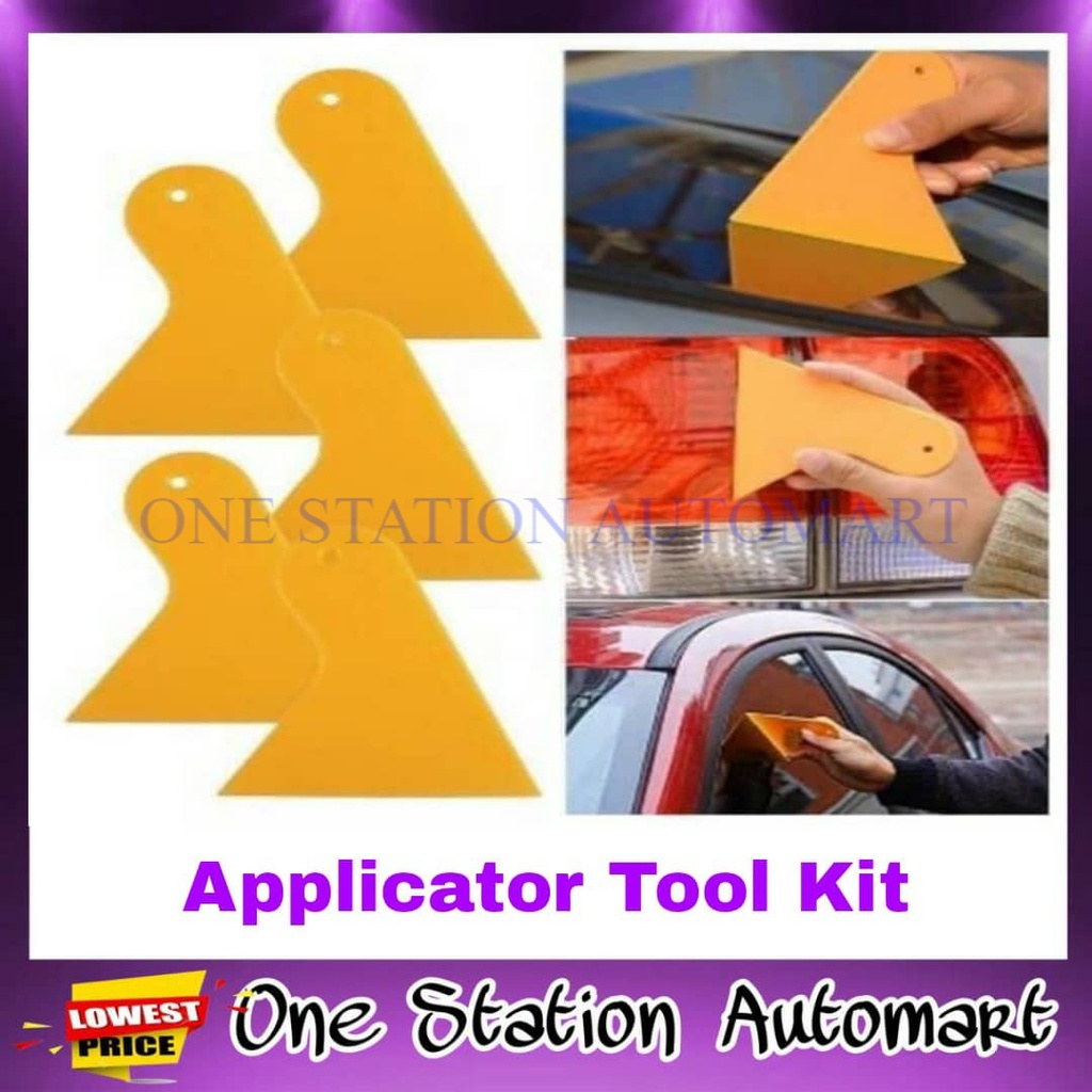 Car Window Vinyl Film Tint Tinted Sticker Scraper Applicator Tool Kit ...