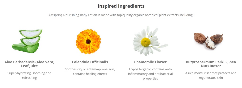OFFSPRING Nourishing Baby Lotion 100ml (Exp Nov 2025) | Shopee Singapore