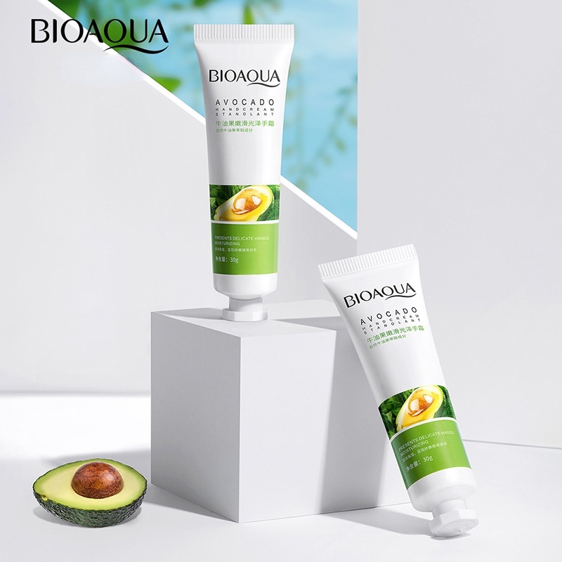 BIOAQUA Avocado Moisturizing Hand Cream Soft Smooth Gentle Repairing ...