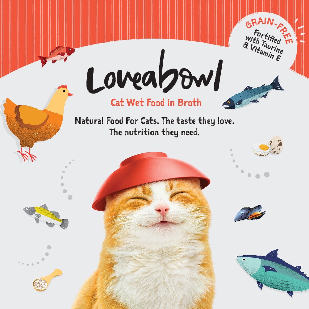 Loveabowl Cat Wet Food Chicken and Tuna