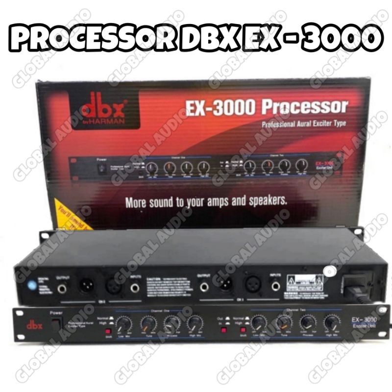 Dbx ex 3000 Audio Processor (Grade A+) Dbx ex3000 ex 3000 Dbx Processor ...