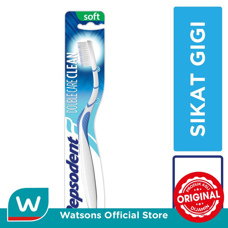 Pepsodent Toothbrush Double Care Clean Warna Random