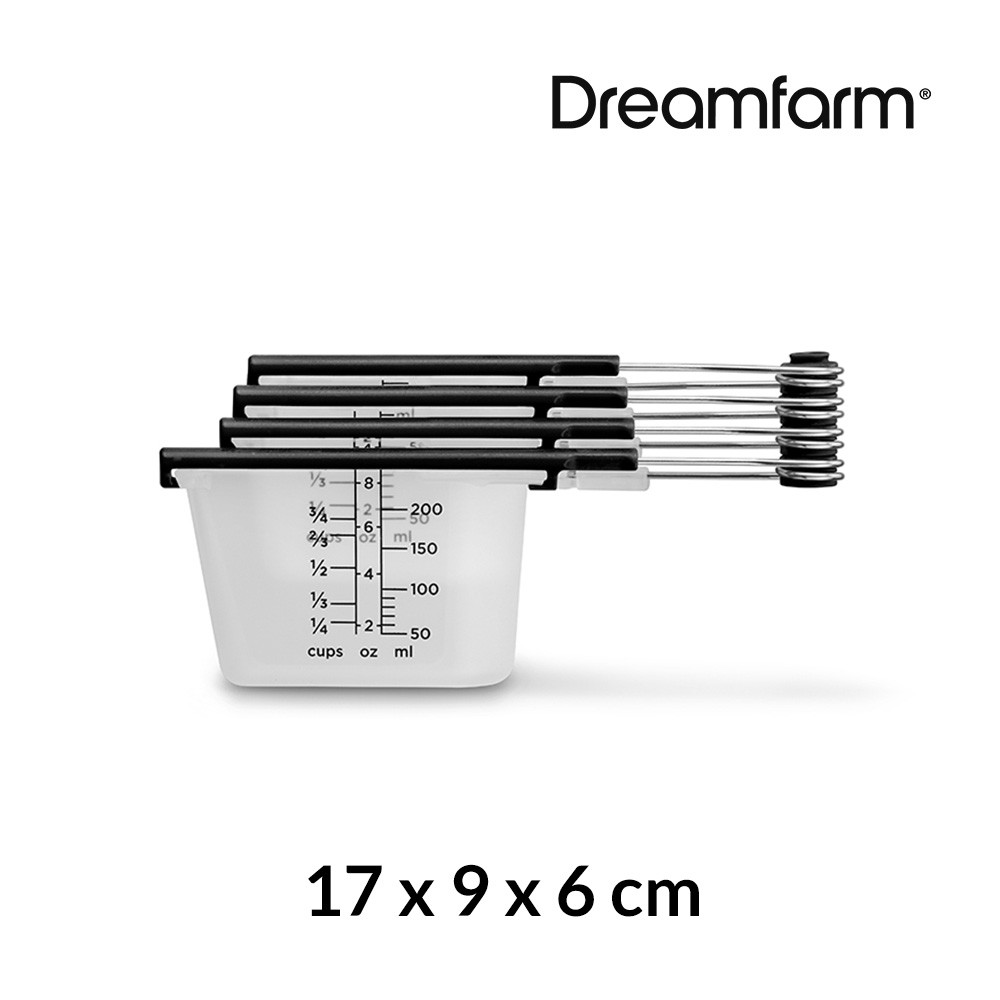Dreamfarm - Each Levup is clearly marked with cup, ounce and