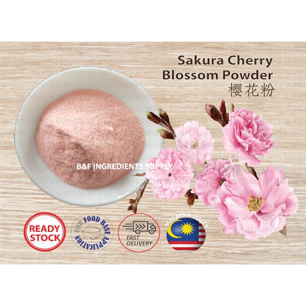 Sakura Powder -Serbuk Bunga Sakura-樱花粉- Sakura Cherry Blossom Powder ...