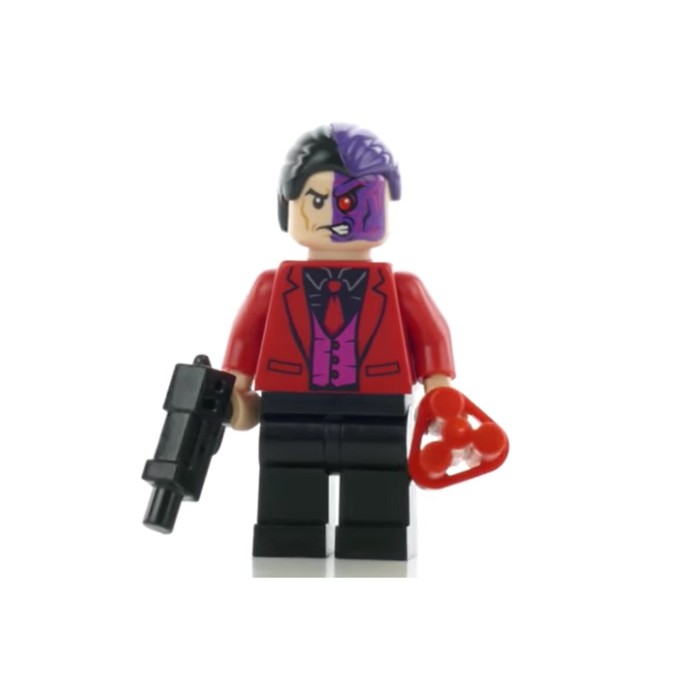 Two discount face minifigure