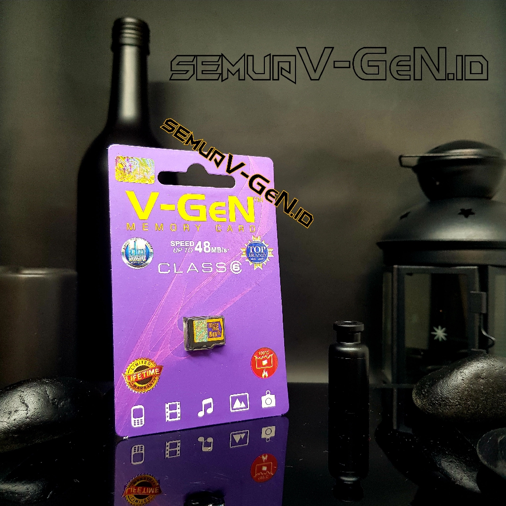 Micro SD 8 GB Class6 Non Adapter V-GeN | MicroSD 8GB Class 6 Vgen - Gambar 2