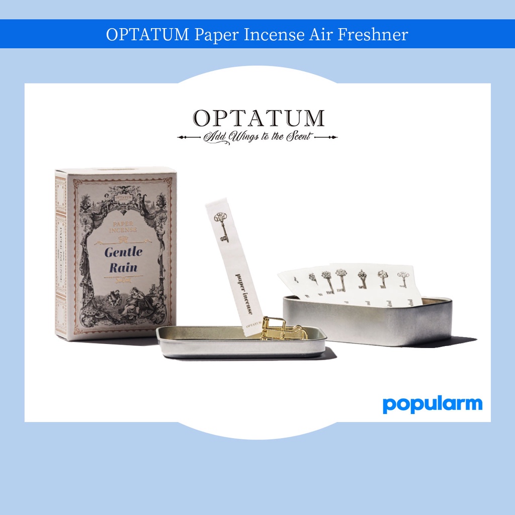 OPTATUM PAPER INCENSE Forest Dream ランキング上位のプレゼント - お香