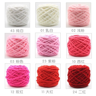 160g Crocheting Yarn, Finger Knitting Yarn, Single Ply Bulky Icicle Yarn,  For Diy Towel, Handbag, Cushion, Doll, Blanket, Single Ball Wool