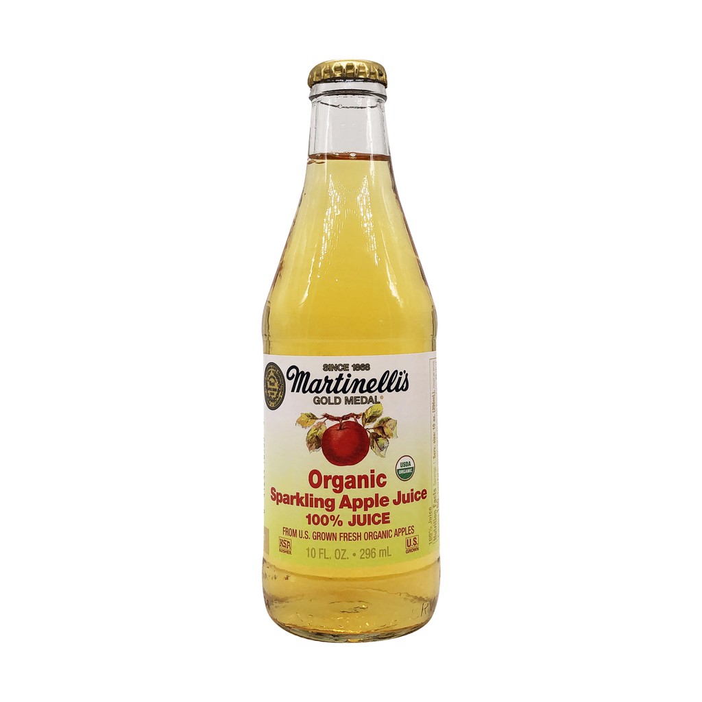 Martinelli's Gold Medal Organic Sparkling Apple Juice 296ml Shopee
