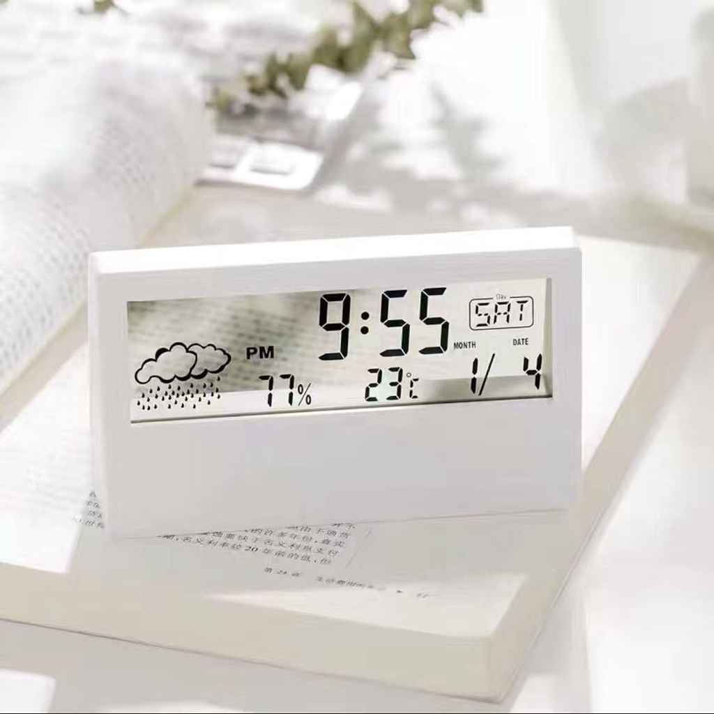 Multifunction Digital Table Clock Study Desk Table Decoration,Electronic Decoration Clock Timer