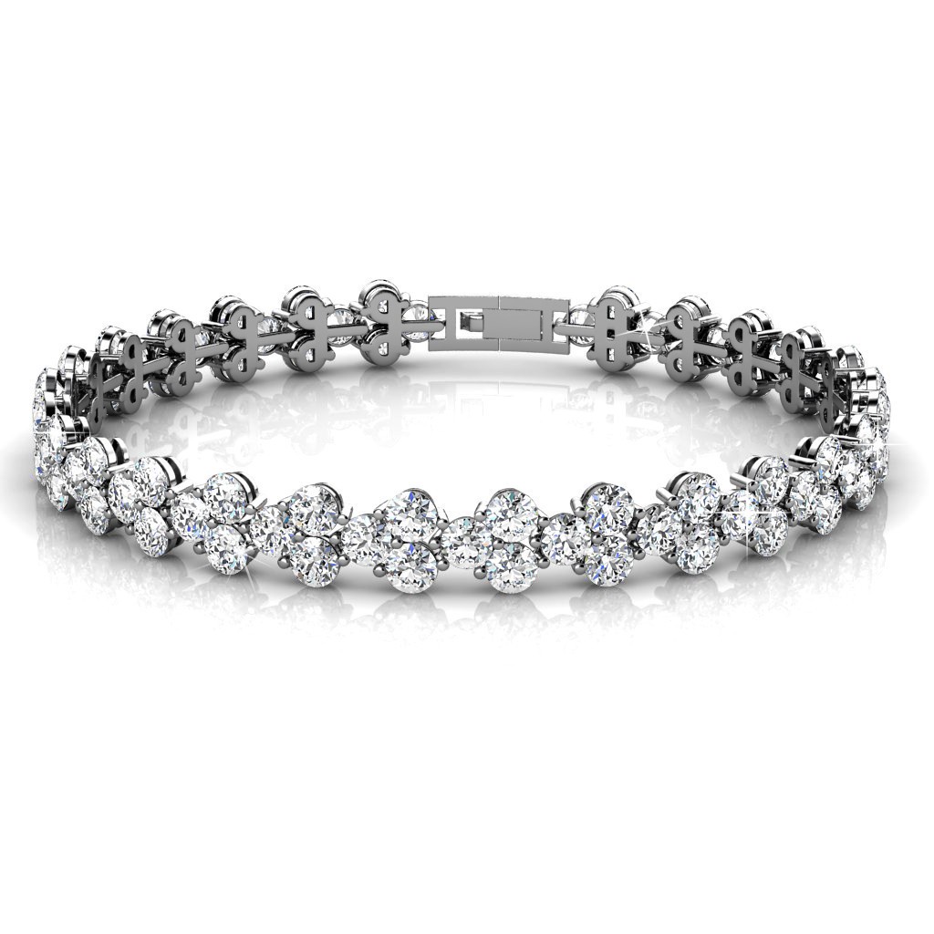 Princess Bracelet - Made with Swarovski Crystals
