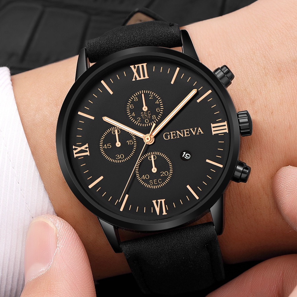 Matte black 2025 watch mens