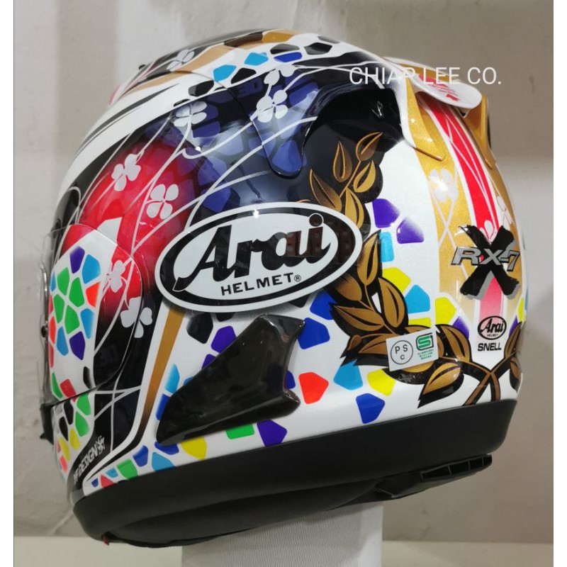 ARAI RX-7X Nakagami GP 2 (NEW) PSB Approved | Shopee Singapore