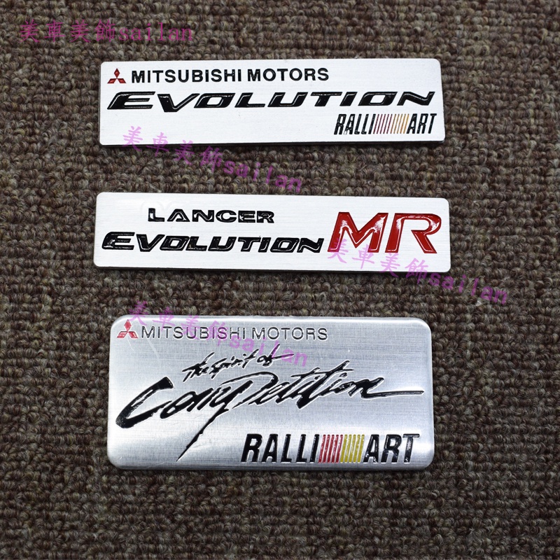Suitable For Mitsubishi Wing God Lingyue V3 Modified EVO Car Logo ...