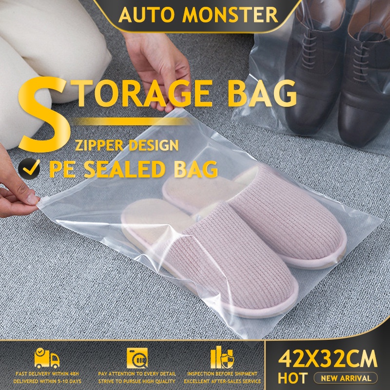 Sealed shoe storage outlet