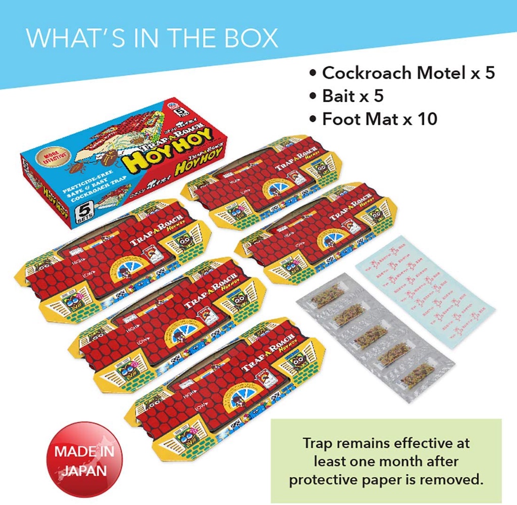 Hoy Hoy Trap A Roach| Insect Bait| Insect Trapper| Insect Sticky Trap ...