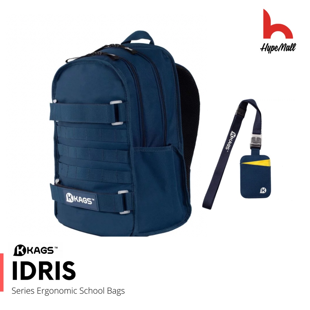KAGS IDRIS Series Ergonomic School Bags for Primary School Pupils Shopee Singapore