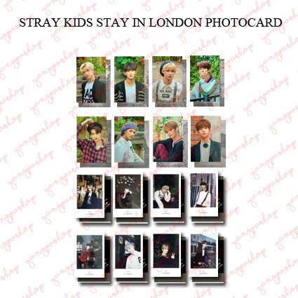 READY / SET] STRAY KIDS STAY IN LONDON SKZZ PHOTOCARD FAN
