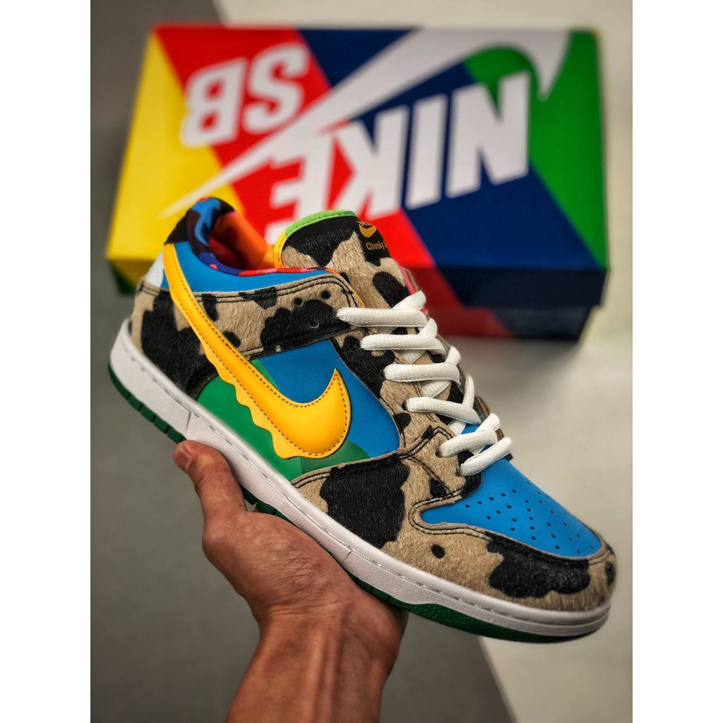 Ben & jerry 's X Nike SB Dunk low pro QS sneakers for men and