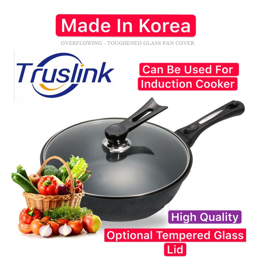 Original Korea Queen Sense Φ30CM Maifan Stone Frying Pan Non-Stick Pot ...