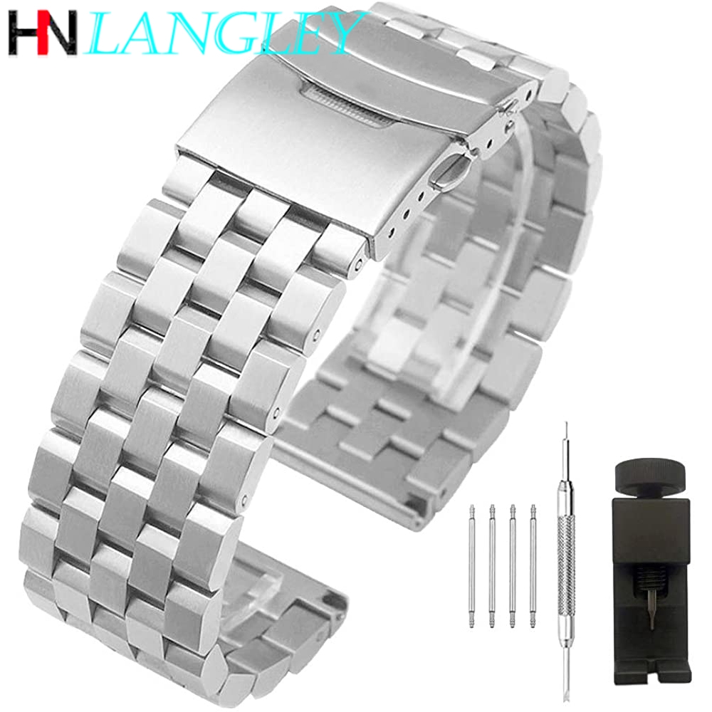 18mm stainless watch online band