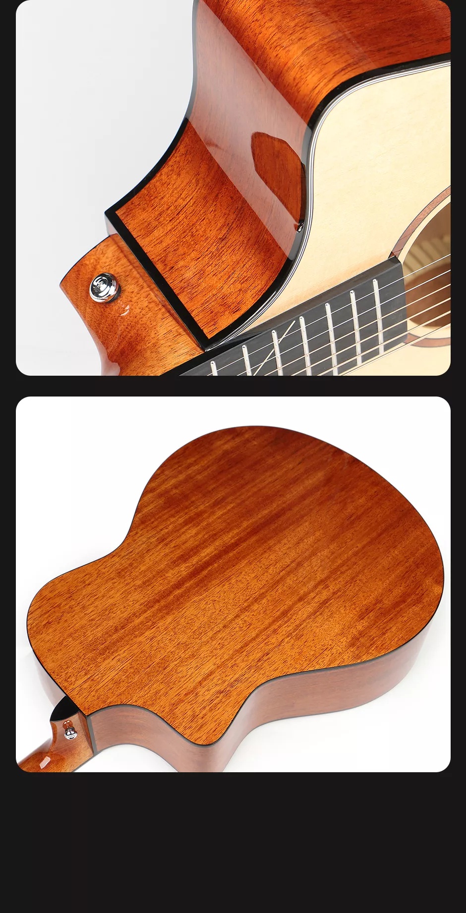 Sevillana 2101 Full Solid Acoustic Grand Auditorium w/cutaway | Shopee ...