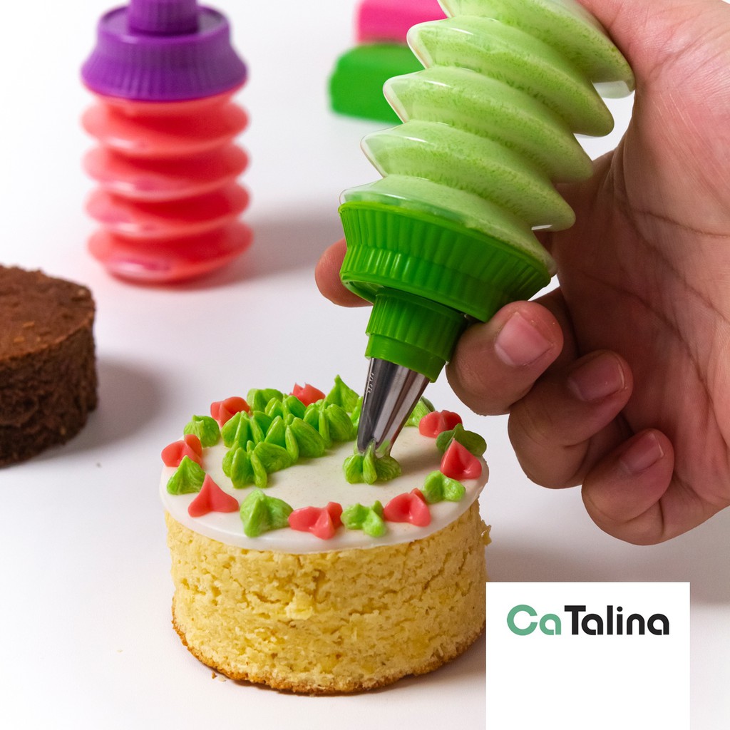Alat Hias Dekorasi Kue Decorator Bottle 3 Pcs - Gambar 3