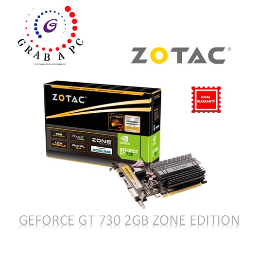 Zotac gt best sale 730 2gb ddr3