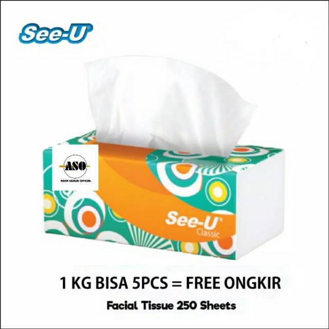 Tisu Wajah TESSA 250 lembar 2ply Natural Soft / Facial tissue - Gambar 4