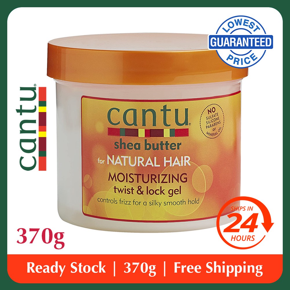 🔥in Stock🔥 370g Cantu Shea Butter For Natural Hair Moisturizing Twist And Lock Gel 13 Oz 💯 8939