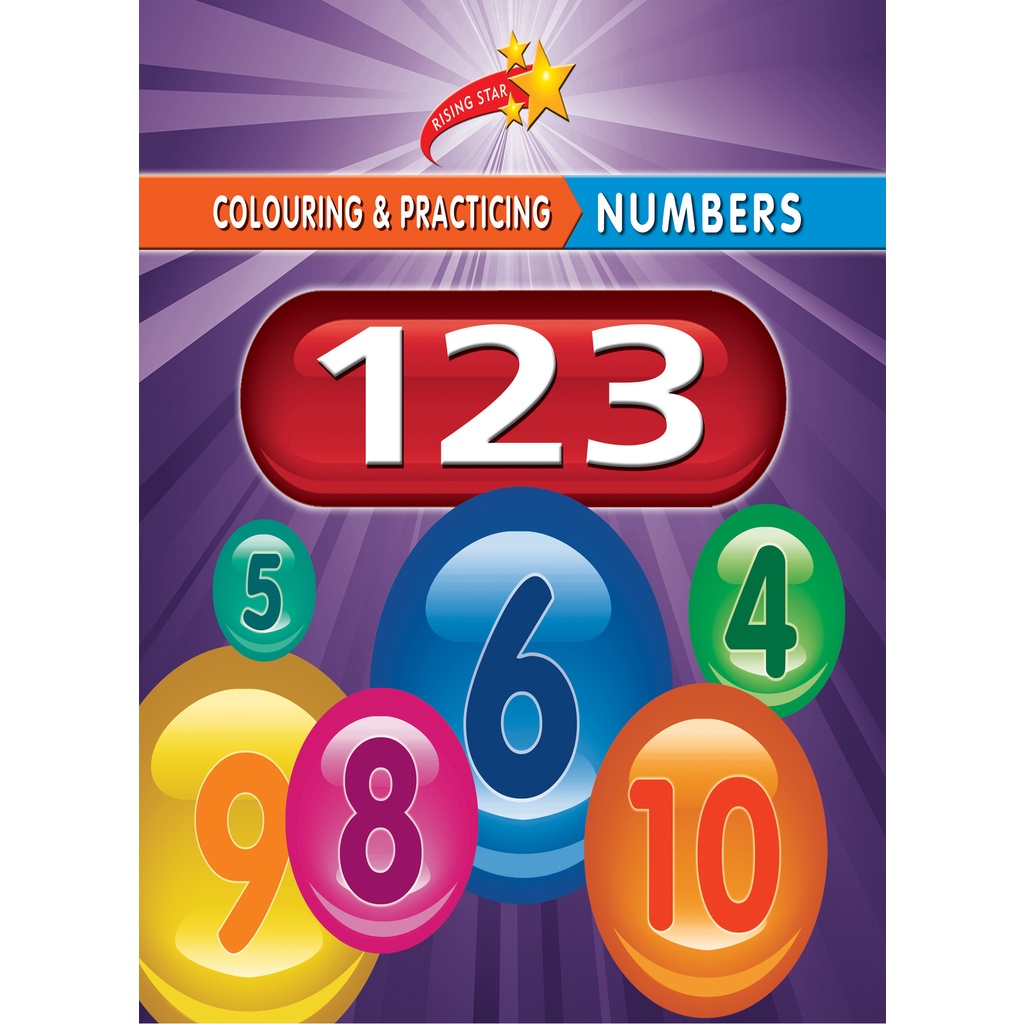 Colour & Practice - Numbers (123) | Shopee Singapore
