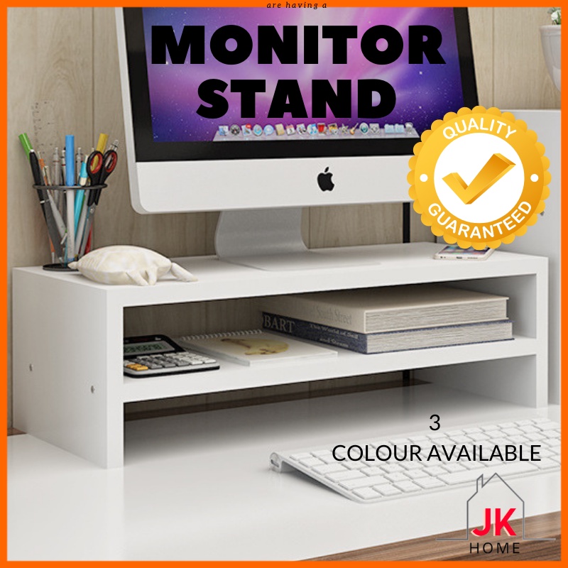 JK Desktop Monitor Stand Monitor Desk Stand Shelf Base Laptop Stand ...