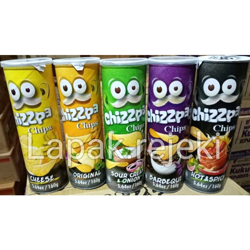 Chizzpa Chips Potato Chips Potato Chips 160gr Imported Original ...