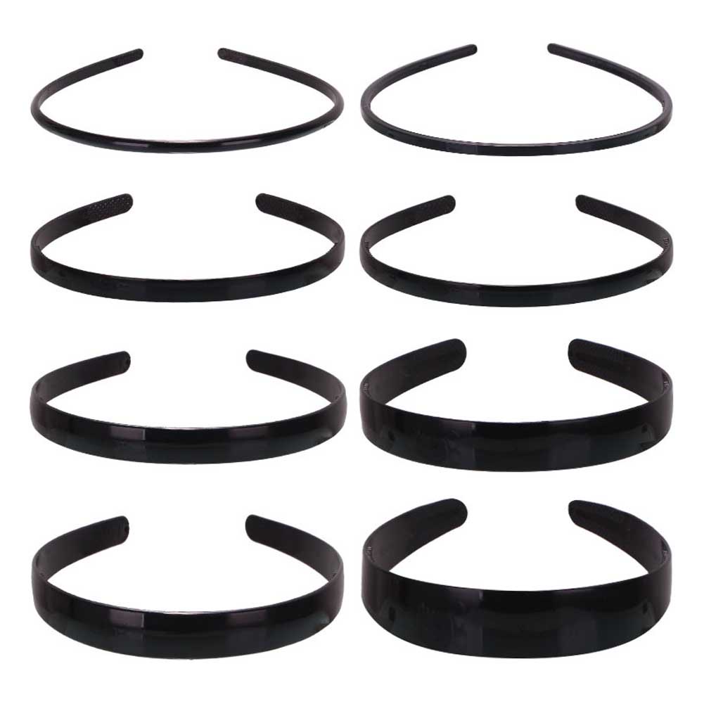 Multisize face wash headgear headband black headband nonslip neutral headband men's and women