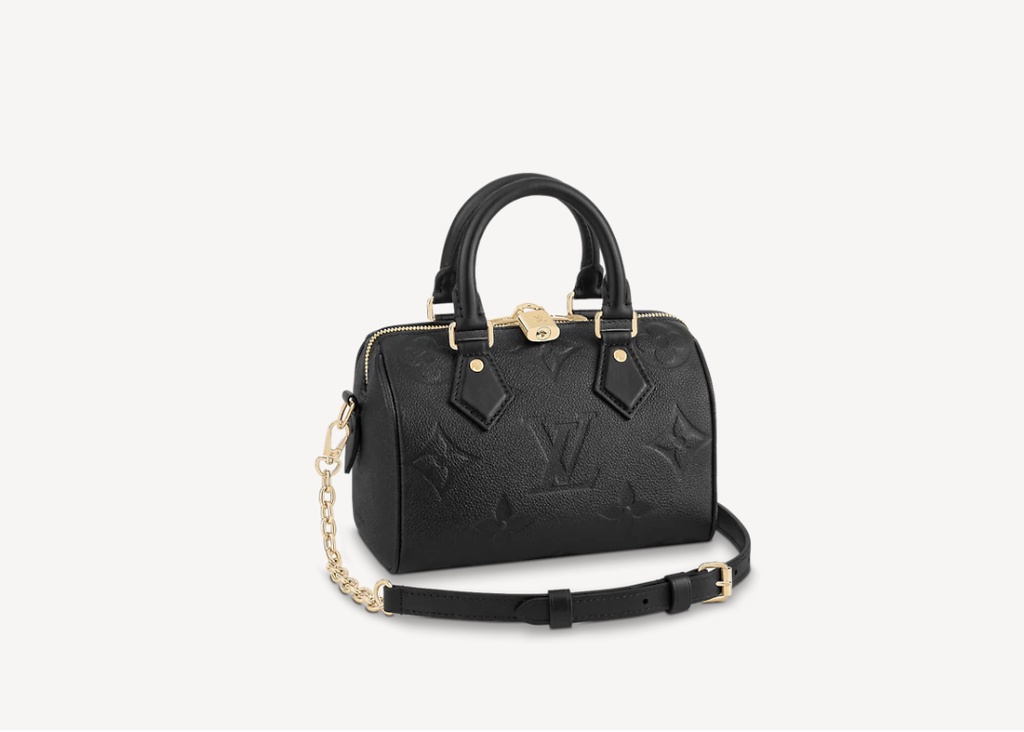 New Louis Vuitton Speedy Bandouliere 20 Black